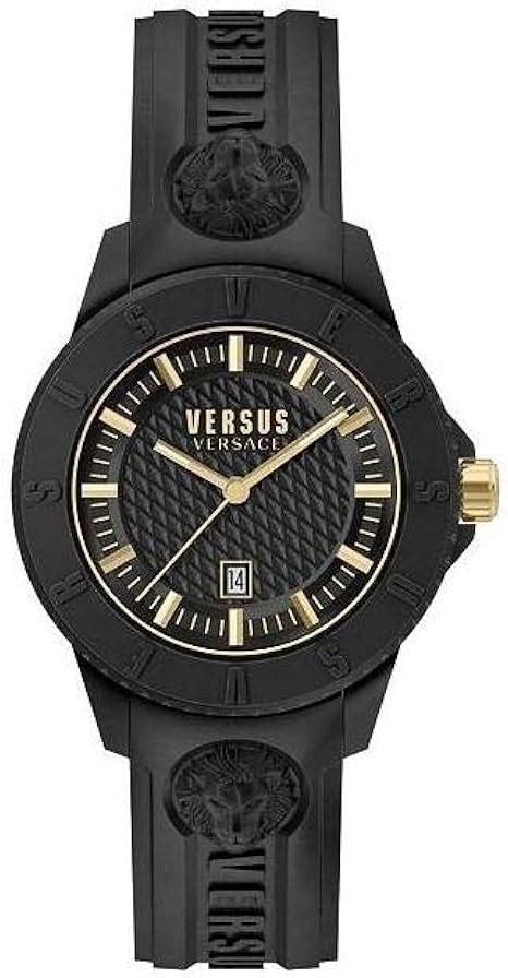 versus versace watch black